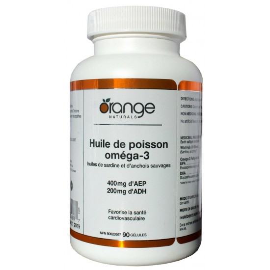 Huile Chair de Saumon Oméga 3 -1000mg 90 capsules