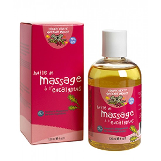 Huile Massage Eucalyptus Bio 120ml