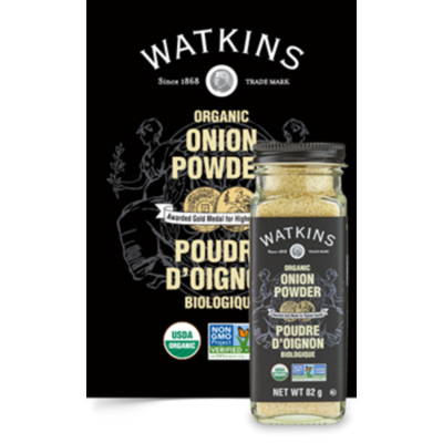 POUDRE D'OIGNON BIOLOGIQUE WATKINS 82G