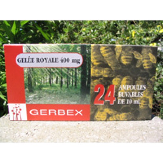 Gelée Royale Forte concentration 20ampoules 1000mg