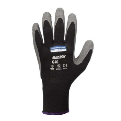 GANT LATEX GRIS/NOIR G40 LKLEENGUARD