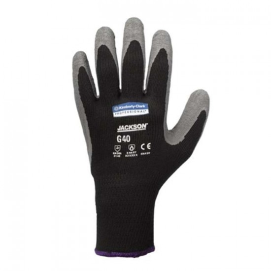 GANT LATEX GRIS/NOIR G40 LKLEENGUARD