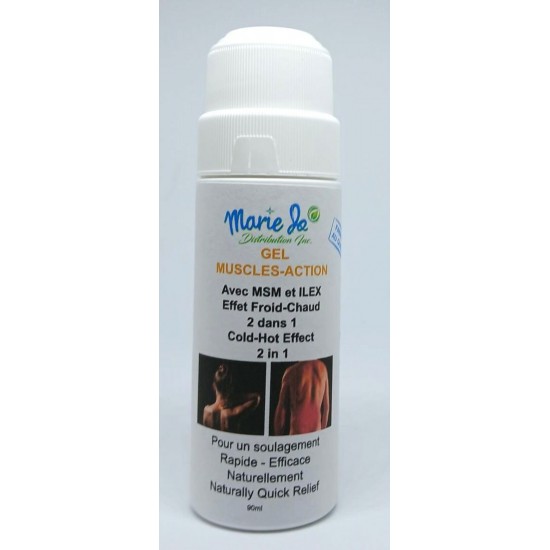 Gel Muscles-Action Avec MSM et ILEX 90ml