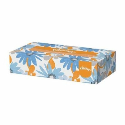  MOUCHOIR BLANC KLEENEX 2PLIS 125FEUILLES  -Unité
