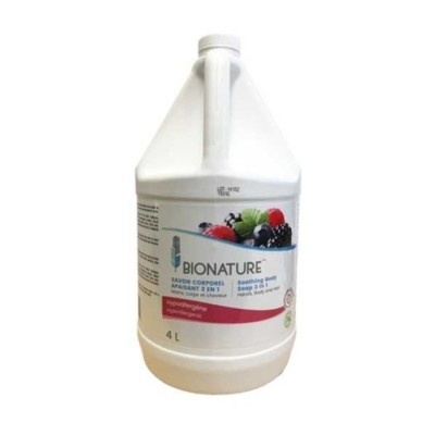 Savon Corporel 3 en 1 BioNature Corps & Cheveux...