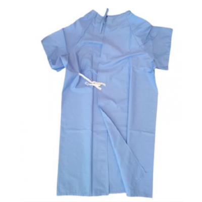 Jaquette Pour Patient Bleue  One Size