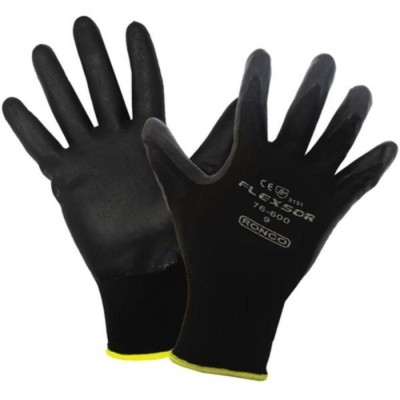 GANT DEXTÉRITÉ EN NITRILE NOIR FLEXSOR LARGE...
