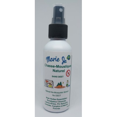 Chasse-Moustiques  Naturel Sans DEET vaporisateur...