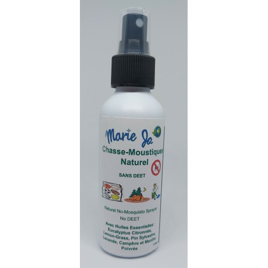 Chasse-Moustiques  Naturel Sans DEET vaporisateur 115ml