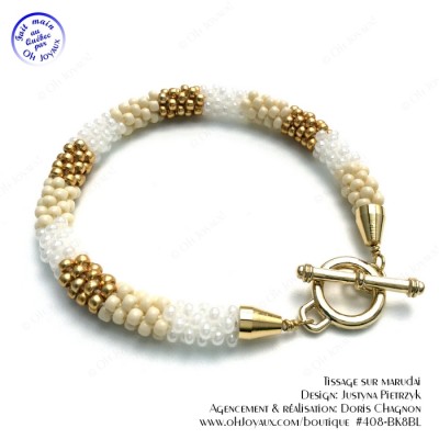 Bracelet Crème au caramel