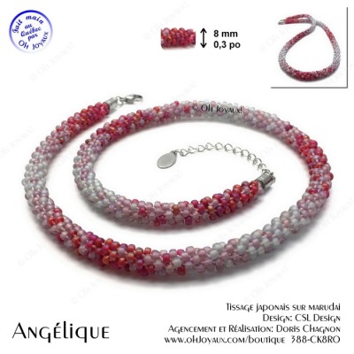 Collier Du rouge à tes joues