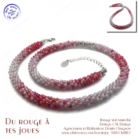 Collier Du rouge à tes joues