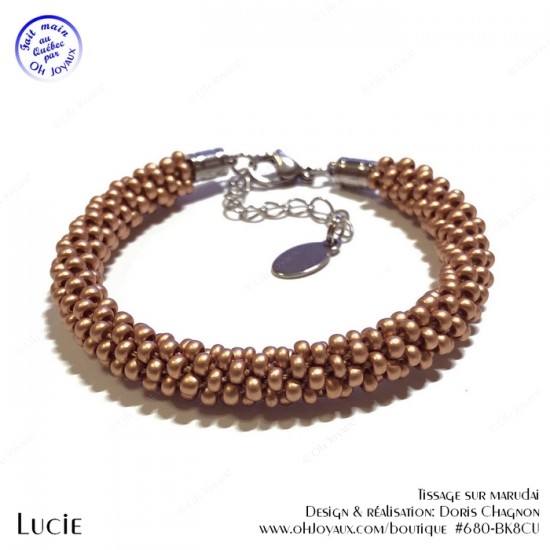 Bracelet Lucie en cuivré