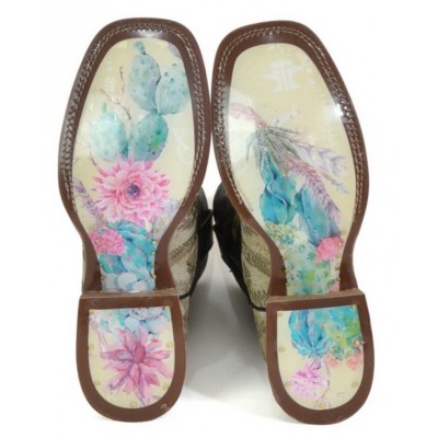  TIN HAUL - Bottes Sign of the sun / Semelle Desert Floral 