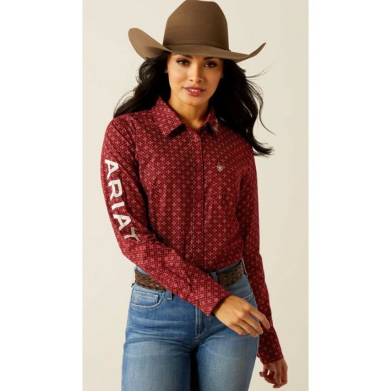 ARIAT - Chemise Team Kirby Stretch, Sanders
