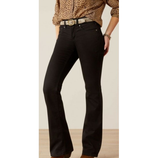 ARIAT - Jeans Perfect Rise Ella Boot Cut, noir