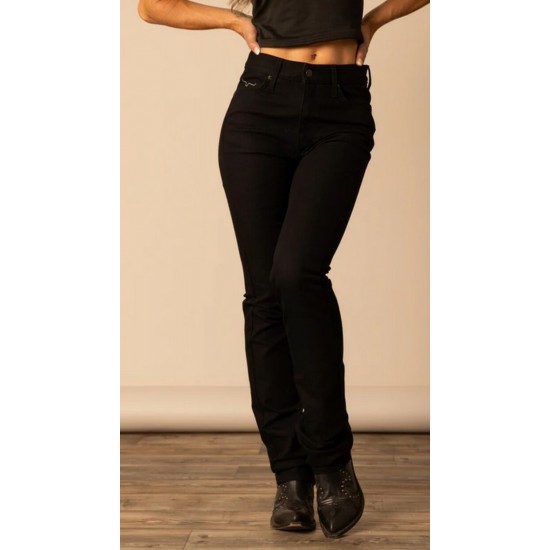 KIMES RANCH - Jeans SARAH Noir