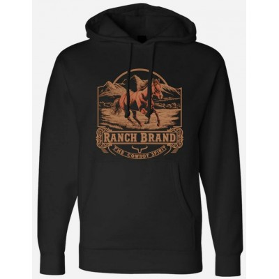 RANCH BRAND - Hoodie unisexe Horse 2