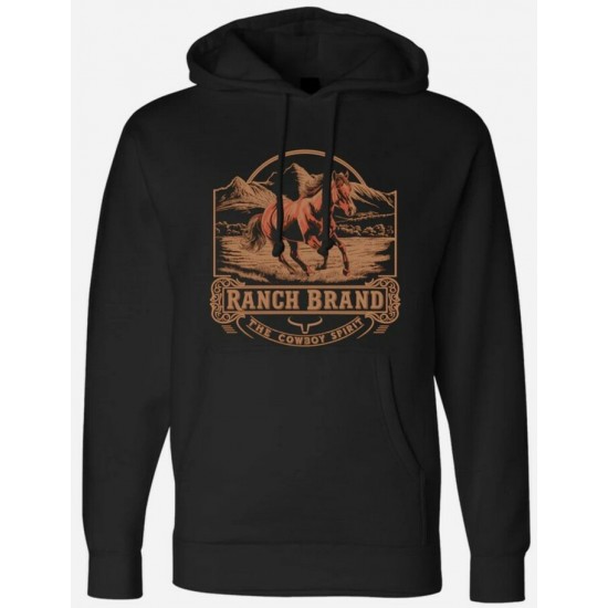 RANCH BRAND - Hoodie unisexe Horse 2