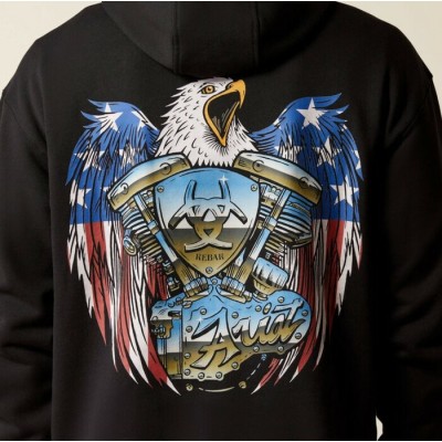 ARIAT - Hoodie "Moto Eagle", collection Workman