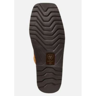  ARIAT - Pantoufles silversmith square toe - brun chocolat