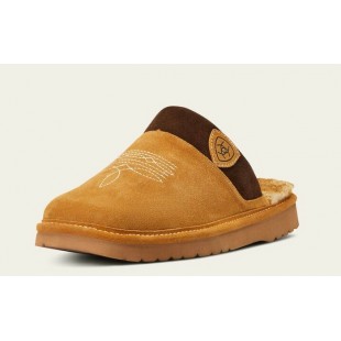  ARIAT - Pantoufles silversmith square toe -...