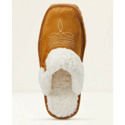 ARIAT- pantoufle jackie chestnut - pour femme
