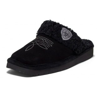 ARIAT- pantoufle jackie noir - pour femme