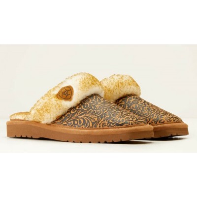 ARIAT- pantoufle jackie exotic embossed - pour...