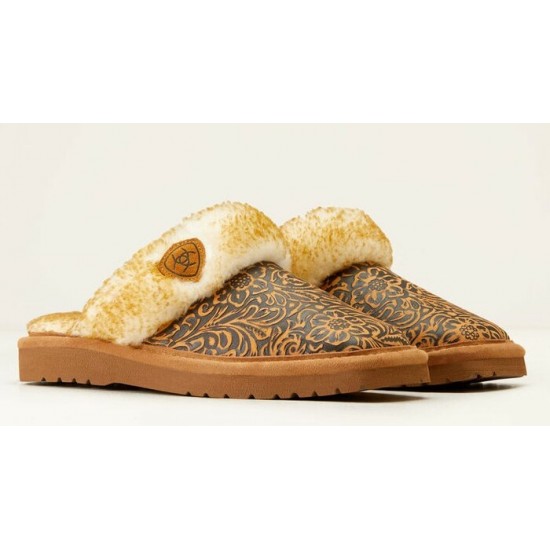 ARIAT- pantoufle jackie exotic embossed - pour femme