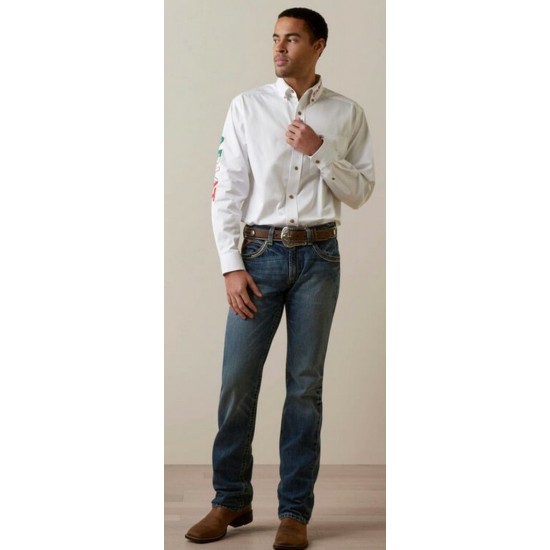   ARIAT - Chemise "Team Logo" coupe classique en cotton