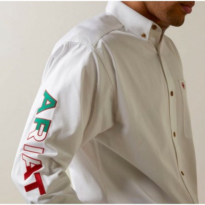   ARIAT - Chemise "Team Logo" coupe classique en cotton
