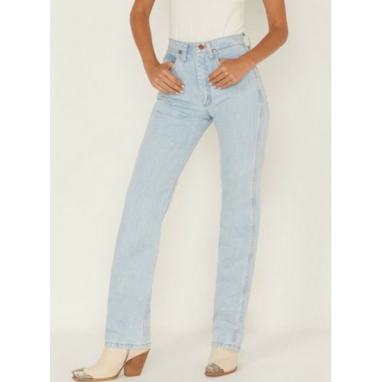 Wrangler® - Jeans femme Cowboy Cut® Slim Fit 14MWZ bleu clair
