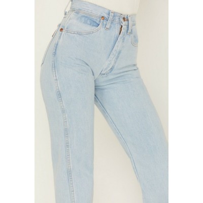 Wrangler® - Jeans femme Cowboy Cut® Slim Fit 14MWZ bleu clair