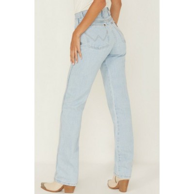 Wrangler® - Jeans femme Cowboy Cut® Slim Fit 14MWZ bleu clair
