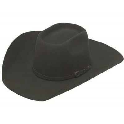 TWISTER - Chapeau 5X Granite en laine australienne...