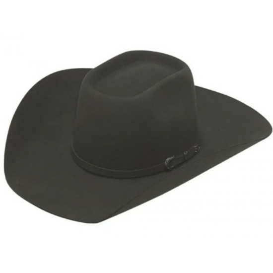 TWISTER - Chapeau 5X Granite en laine australienne mélangée