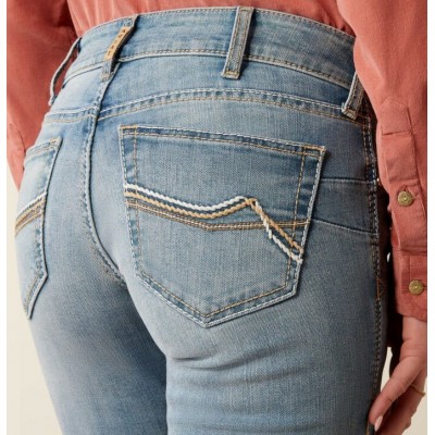 ARIAT - Jeans droit Mallory taille mi-haute