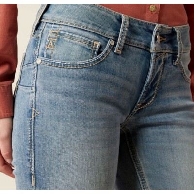 ARIAT - Jeans droit Mallory taille mi-haute