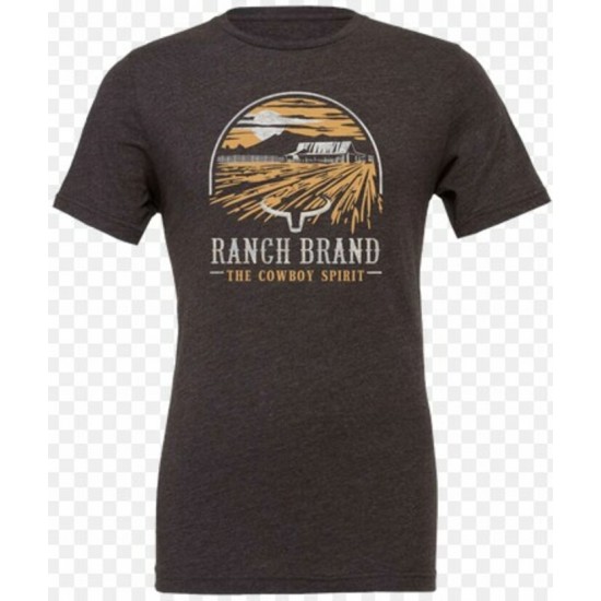 RANCH BRAND - T-Shirt Homme Field 2 Gris Foncé