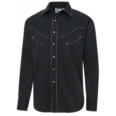 STARS & STRIPES - Chemise Black Eagle