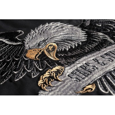 STARS & STRIPES - Chemise Black Eagle