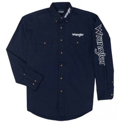 Wrangler® - Chemise à manches longues avec logo...