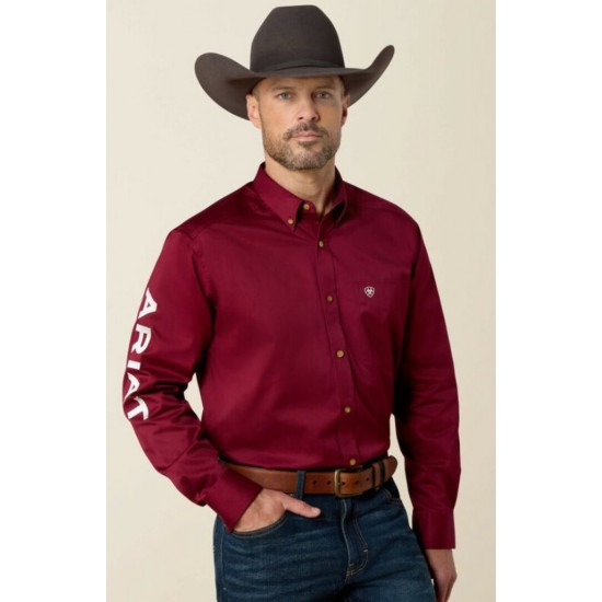   ARIAT - Chemise coupe classique en sergé avec logo - 10027995 