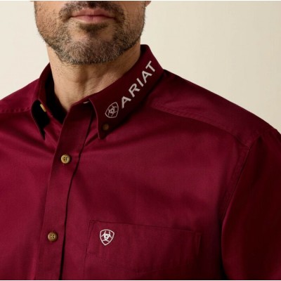  ARIAT - Chemise coupe classique en sergé avec logo - 10027995 