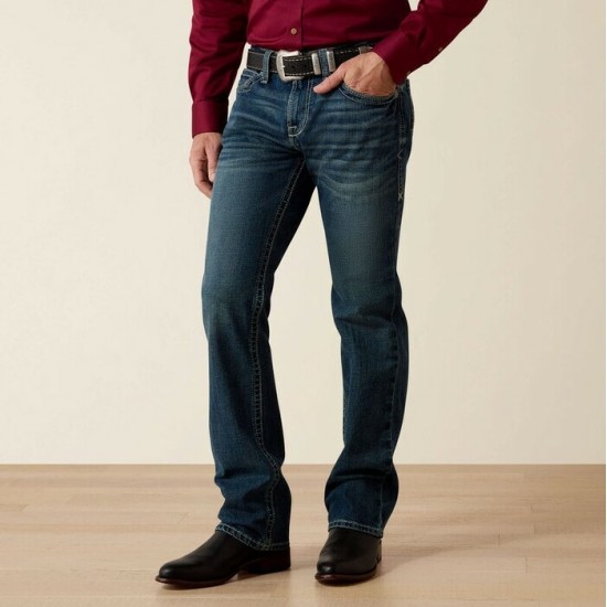 ARIAT - M7 Rocker Stretch Coltrane Stackable Straight Leg Jean