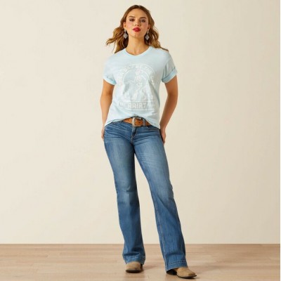 ARIAT - T-shirt Another Day - Vintage Lagoon 