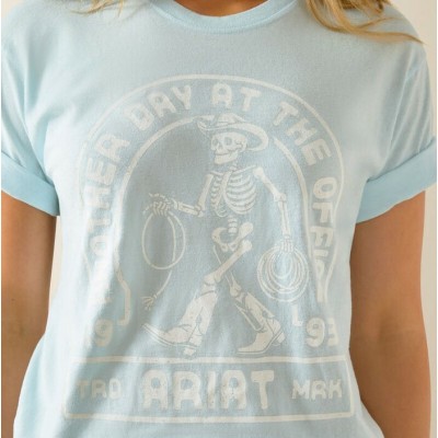 ARIAT - T-shirt Another Day - Vintage Lagoon 