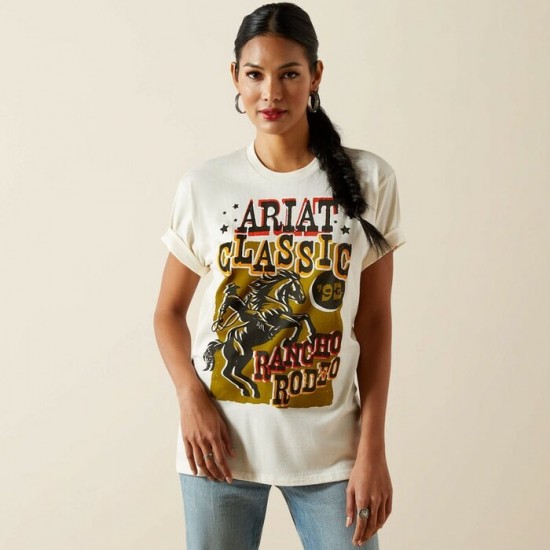 ARIAT - T-shirt Classic Rodeo - Natural 