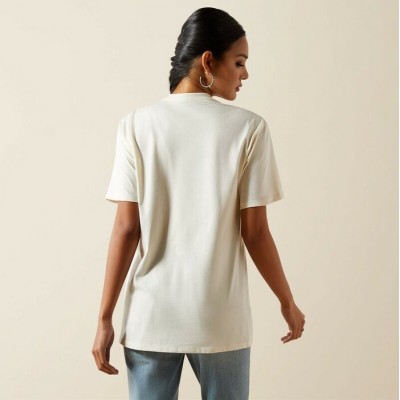 ARIAT - T-shirt Classic Rodeo - Natural 